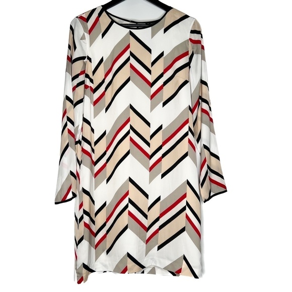 Armani Exchange Dresses & Skirts - Armani Exchange Dress Striped Belted Shift Dress